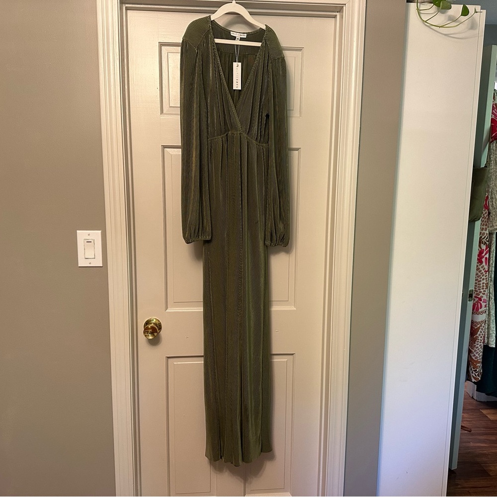 Baltic Born Olive Green Maxi Dress